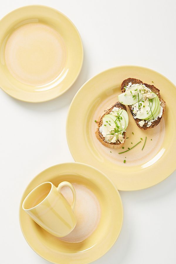 Slide View: 1: Saldana Dinner Plates, Set of 4