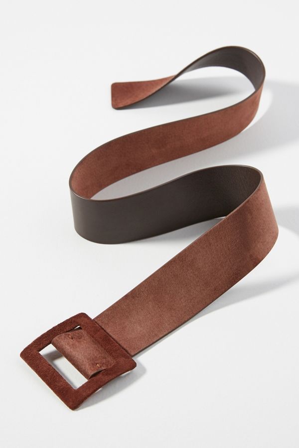 Slide View: 1: Reversible Brown Violetta Belt