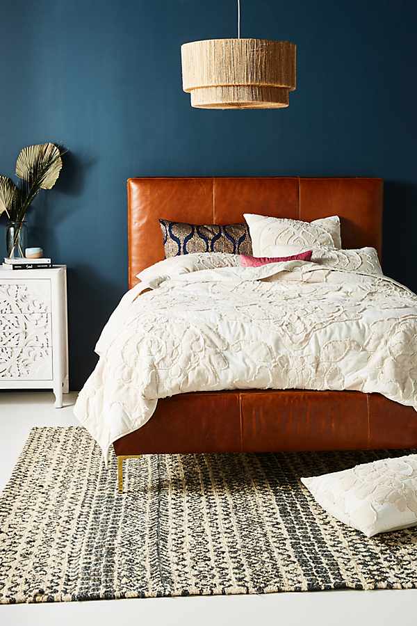 Slide View: 1: Embroidered Pallida Quilt