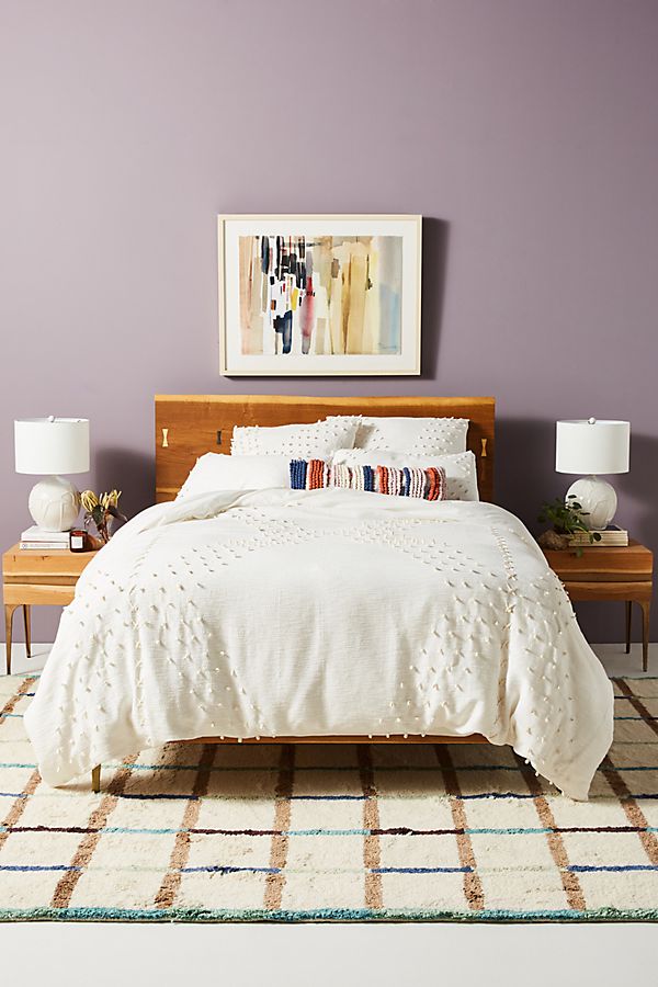 Slide View: 1: Embellished Neve Duvet Cover