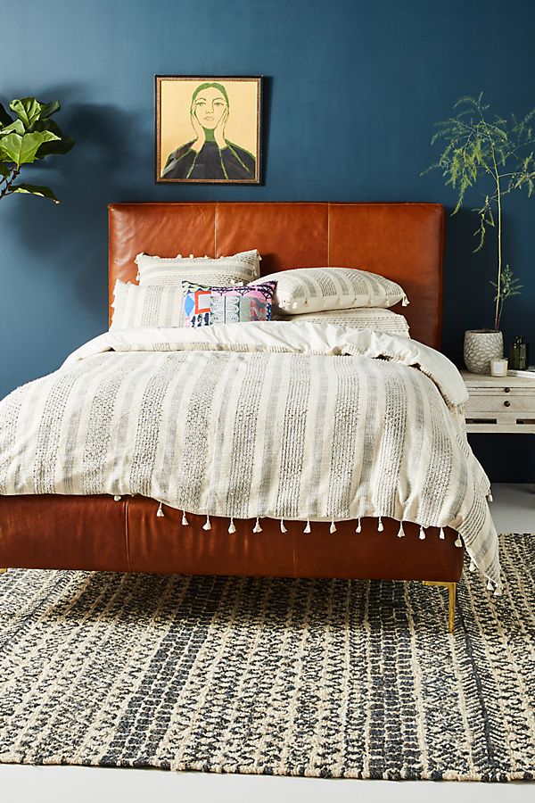 Slide View: 1: Woven Antibes Duvet Cover