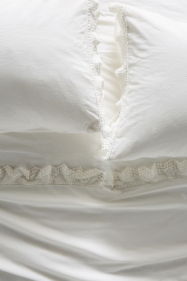 Slide View: 1: Embellished Chevron Sheet Set