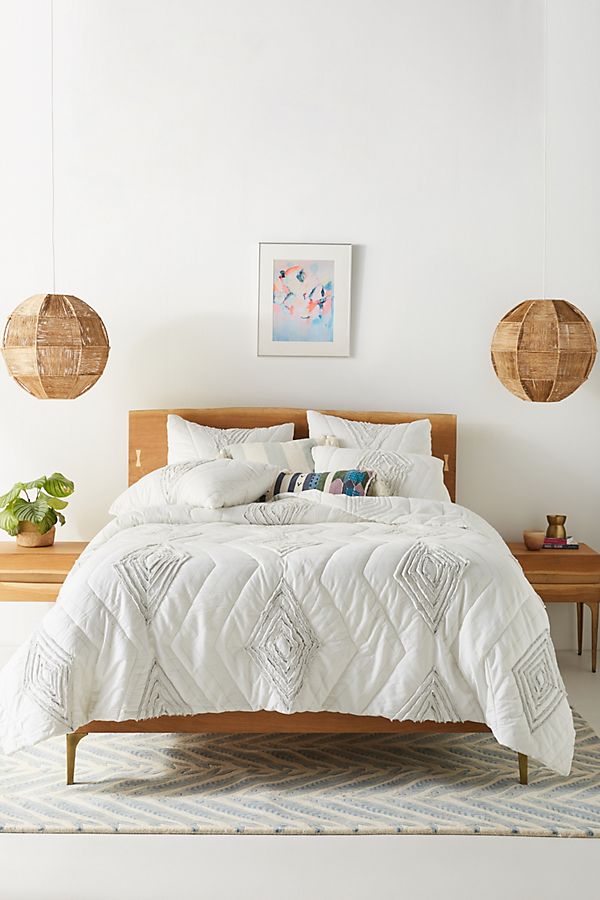 Slide View: 1: Textured Blue Ridge Quilt