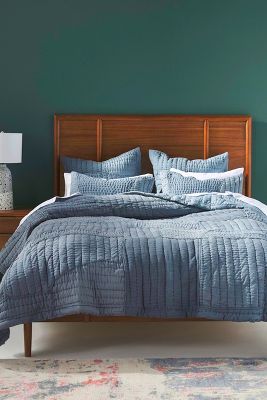 Anthropologie Ellery Pieced Quilt By In Blue Size Full | ModeSens