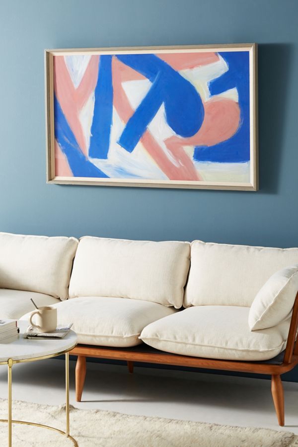 Blush and Blue Wall Art Anthropologie