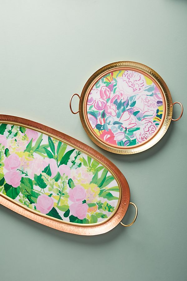 Slide View: 1: Paint + Petals Tray