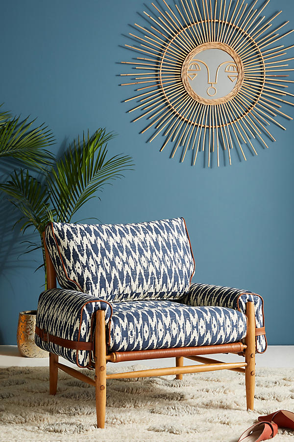 Slide View: 1: Ikat Rhys Chair