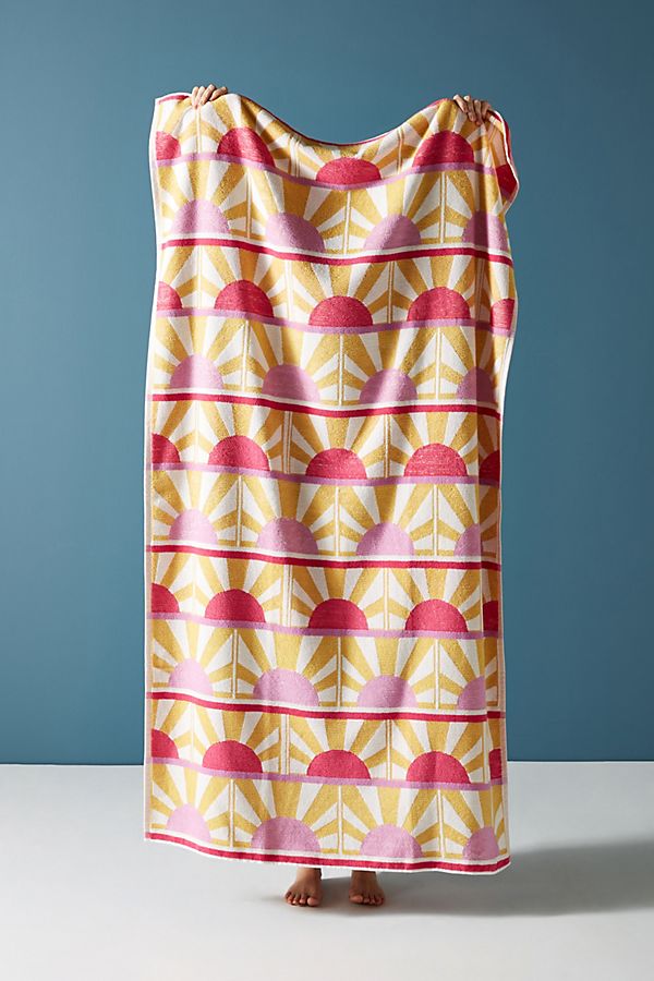 Slide View: 1: Sun Star Beach Towel