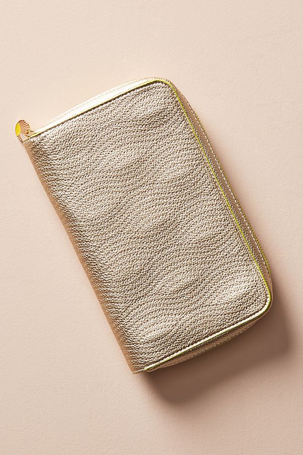 Slide View: 1: Stitched Family Passport Holder