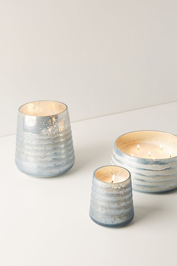 Slide View: 7: Frosted Glass Candle