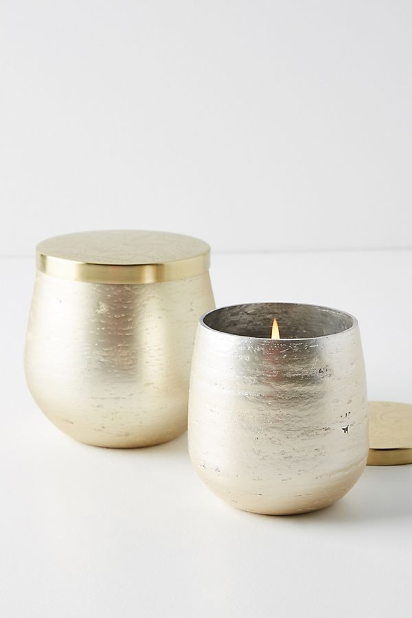 Slide View: 1: Pearlized Jar Candle