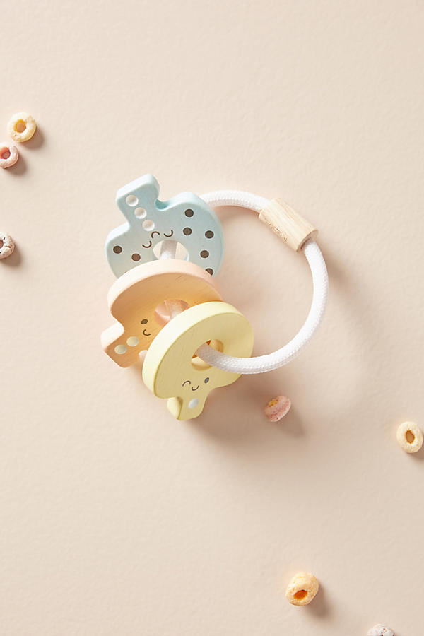 Slide View: 1: Plan Toys Key Rattle