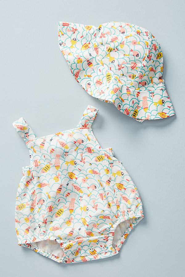 Slide View: 3: Under the Sea Baby Romper