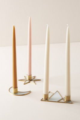 Natural Geometry Taper Holder | Anthropologie UK