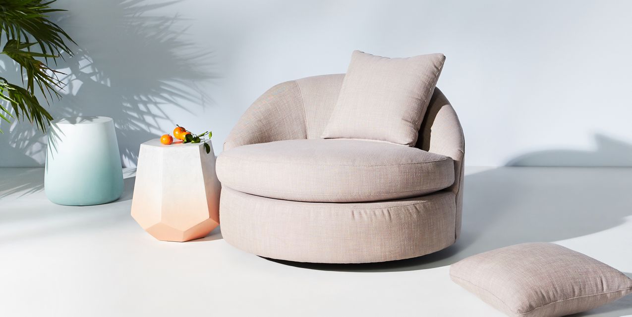Barwick Outdoor Swivel Chair