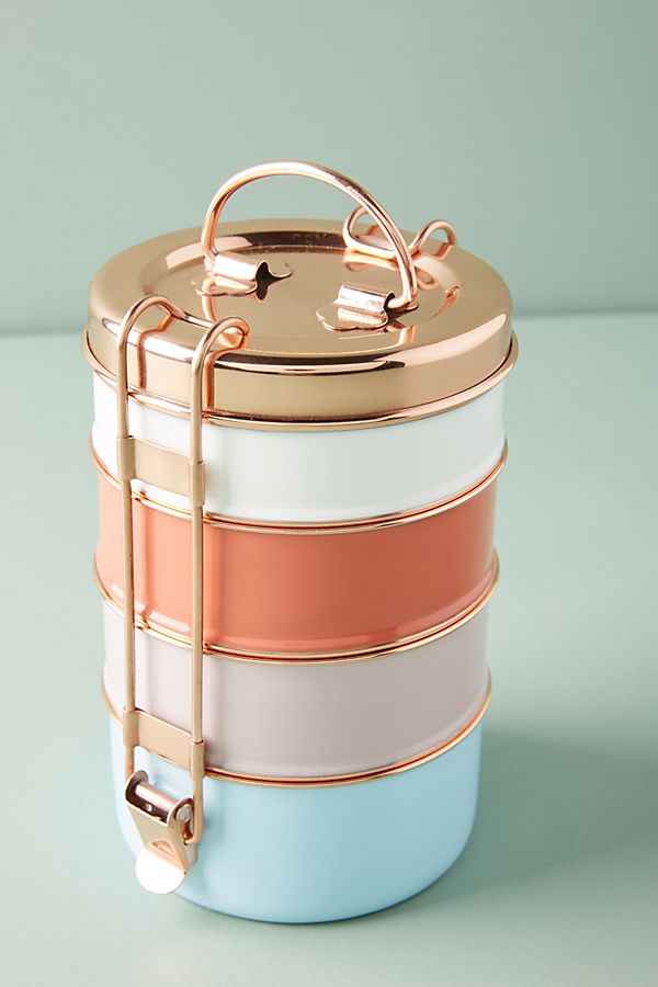Slide View: 1: Tiffin Tiered Storage Bowl Set