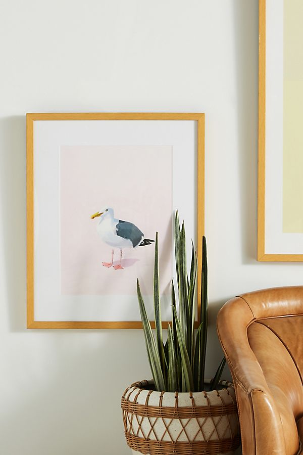 Slide View: 1: Seagull Wall Art