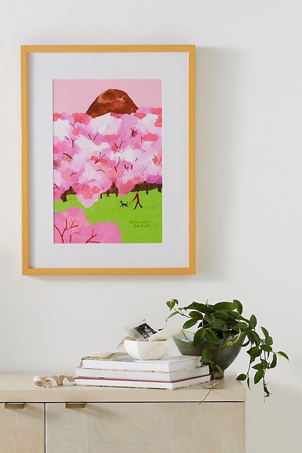 Slide View: 1: Sakura Wall Art