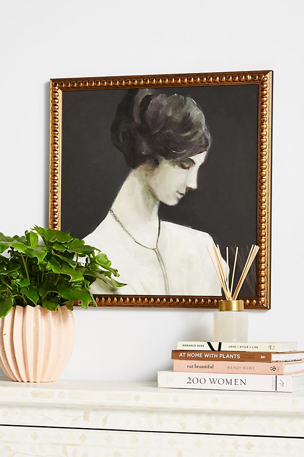 Slide View: 1: Portrait of a Woman Wall Art