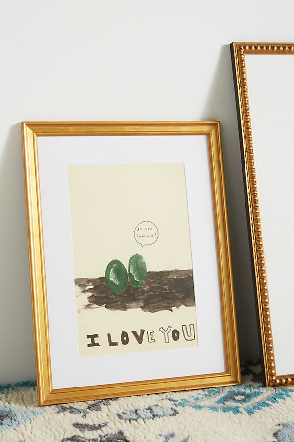 Slide View: 1: I Love You Wall Art