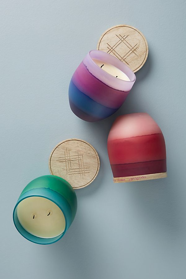 Slide View: 2: Dip-Dyed Candle