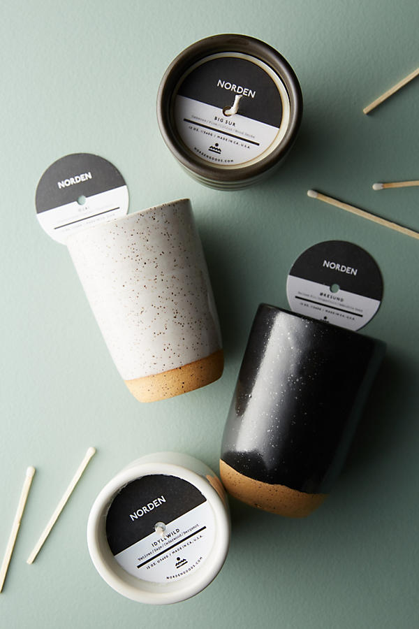 Slide View: 2: Norden Ceramic Candle