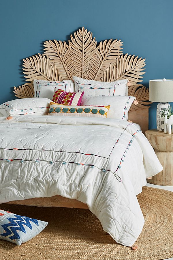 Slide View: 1: Embellished Drift Quilt