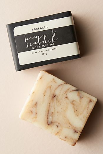 Purearth Hemp + Seabuckhorn Face + Body Bar Soap