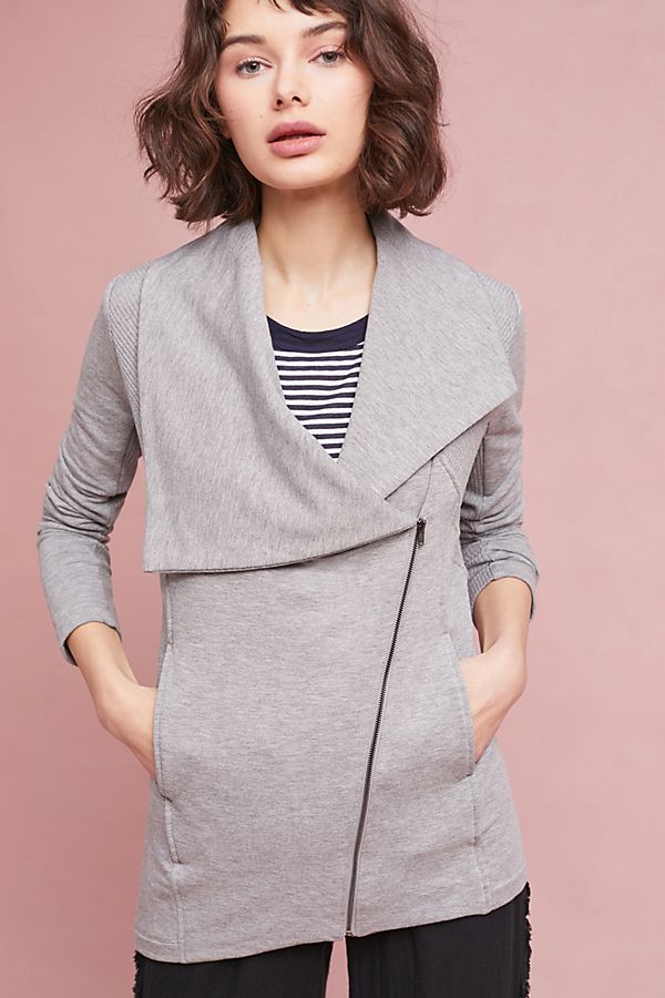 Slide View: 2: Weekend Ribbed Jacket