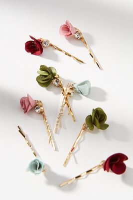 Floral Bobby Pin Set