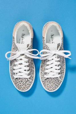  Leopard Star Sneakers | Anthropologie