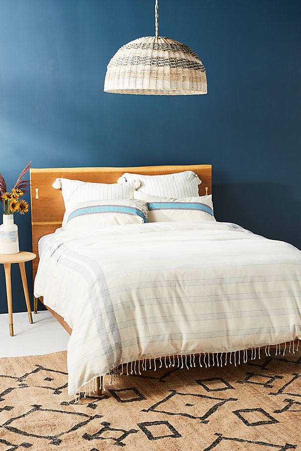 Slide View: 1: Woven Eden Duvet Cover