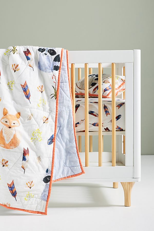 Slide View: 2: River Luna Woodland Kids Quilt