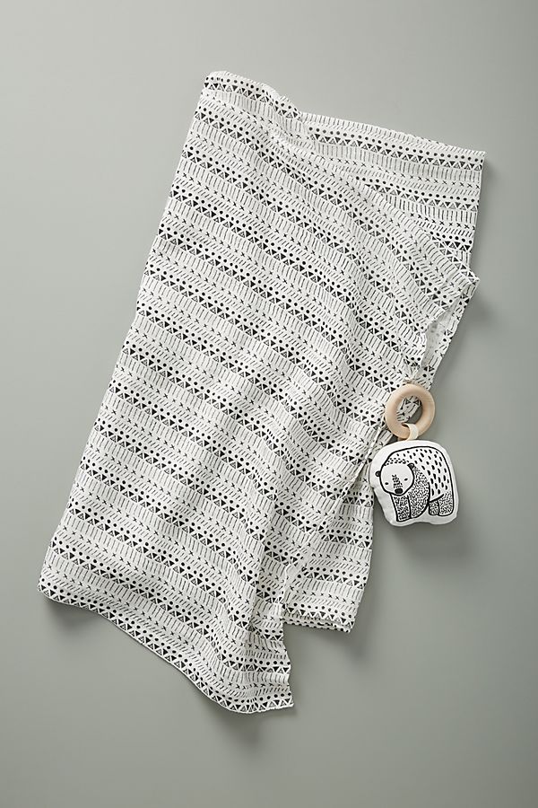 Slide View: 2: Laura Blythman Geo Swaddle