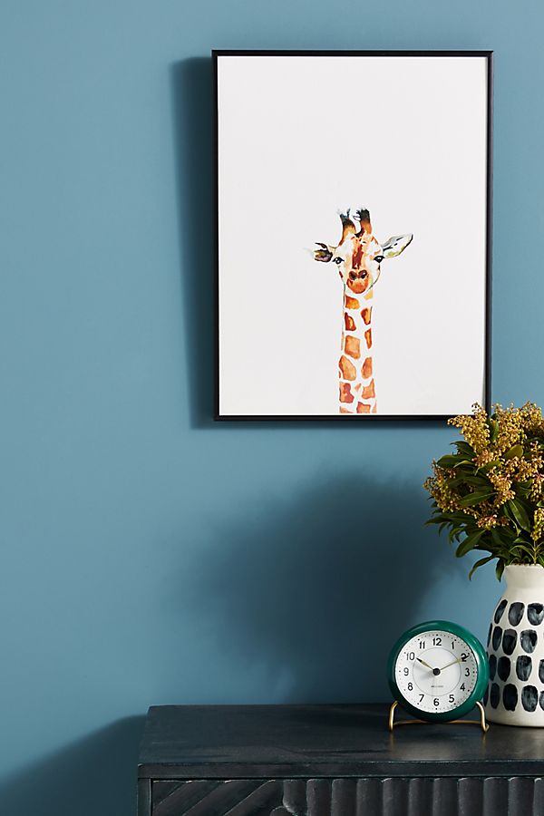 Slide View: 1: Giraffe Wall Art