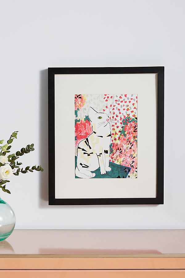 Slide View: 1: Andy Cat Wall Art