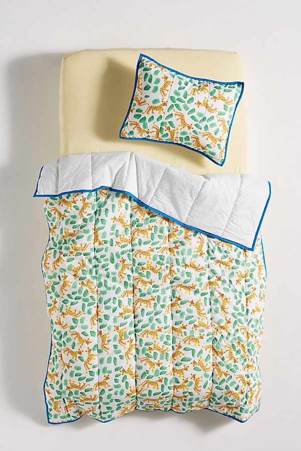 Slide View: 1: Mr. Boddington's Studio Jungle Jaguar Kids Quilt