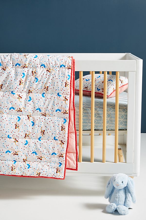 Slide View: 2: Mr. Boddington's Studio Mermaid Kids Quilt