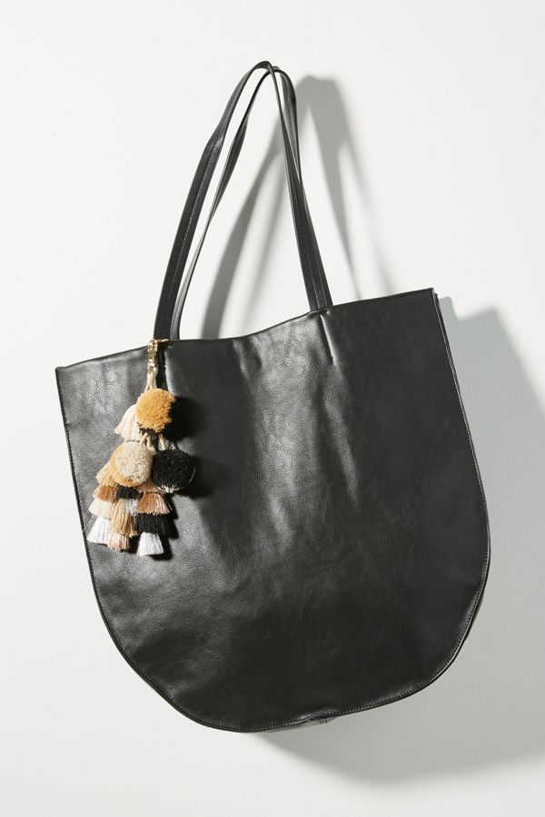 Slide View: 1: Nicola Tasseled Tote Bag