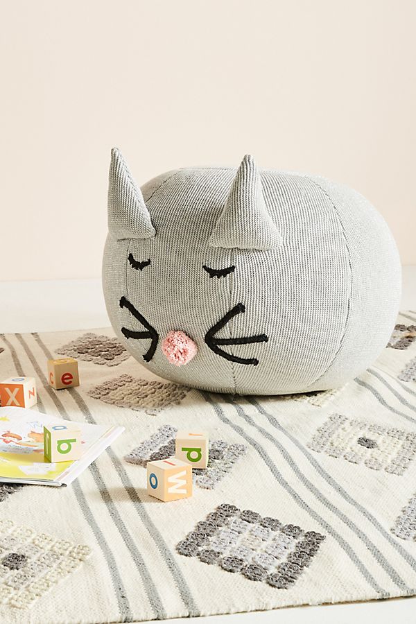 Slide View: 1: Cat Pouf