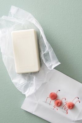George & Viv Flamingo Bar Soap