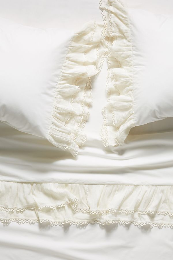 Slide View: 1: Ruffled Elba Sheet Set