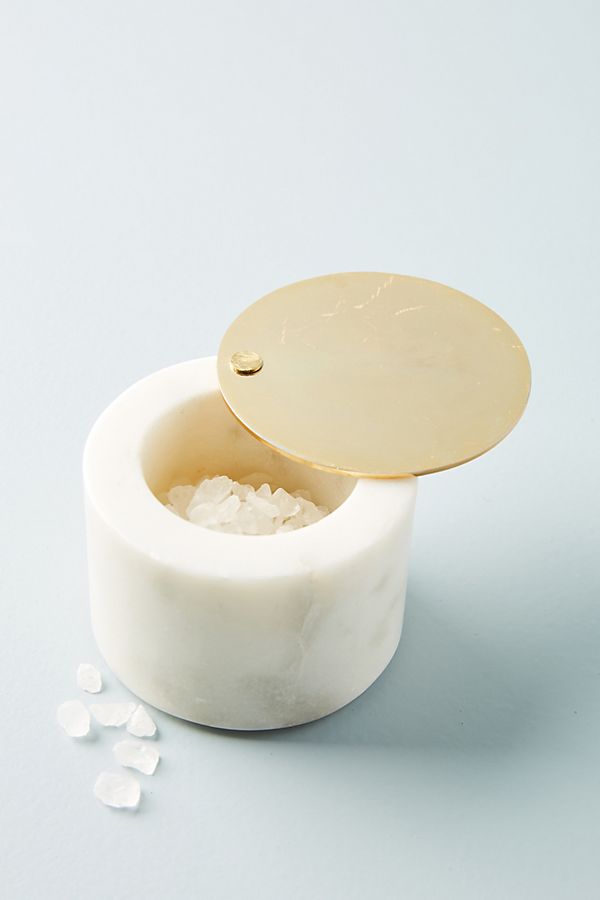Slide View: 1: Marble Salt Cellar