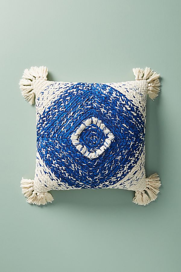 Slide View: 1: Woven Phyllis Pillow