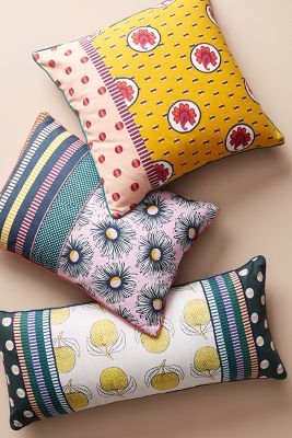 anthropologie throw pillows