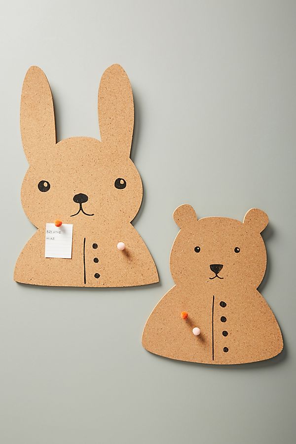 Slide View: 2: Forest Friend Corkboard