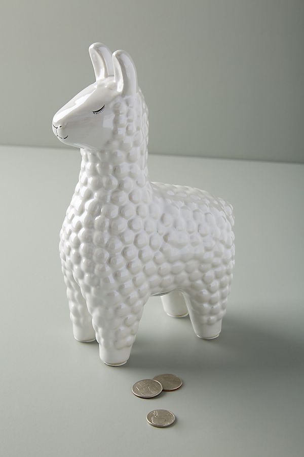 Slide View: 2: Ceramic Llama Bank