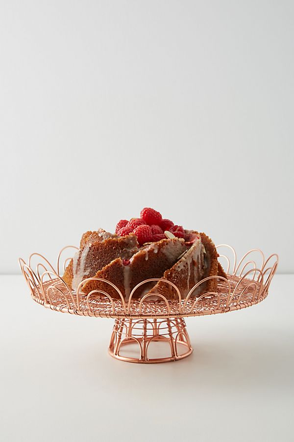 Slide View: 1: Gardenia Cake Stand