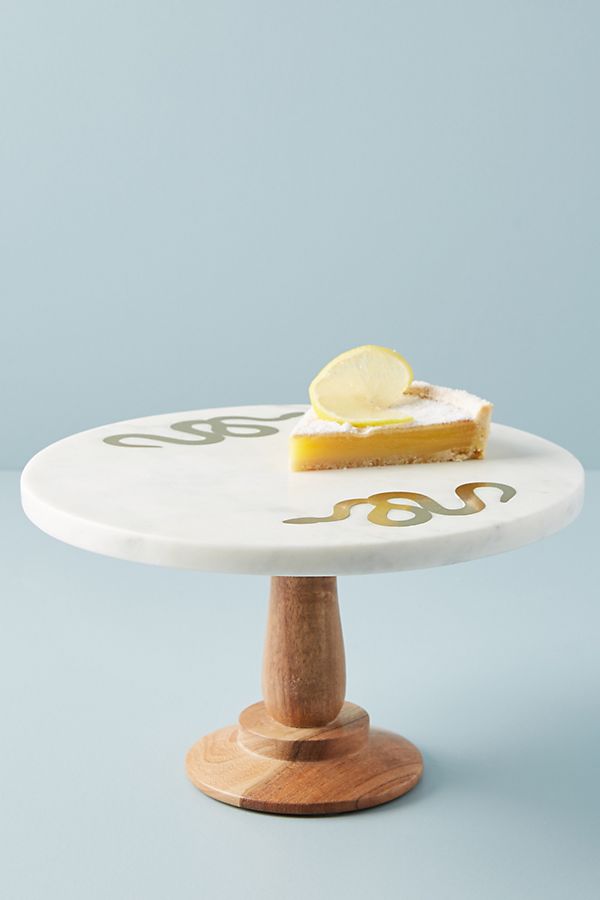 Slide View: 1: Serpentine Cake Stand