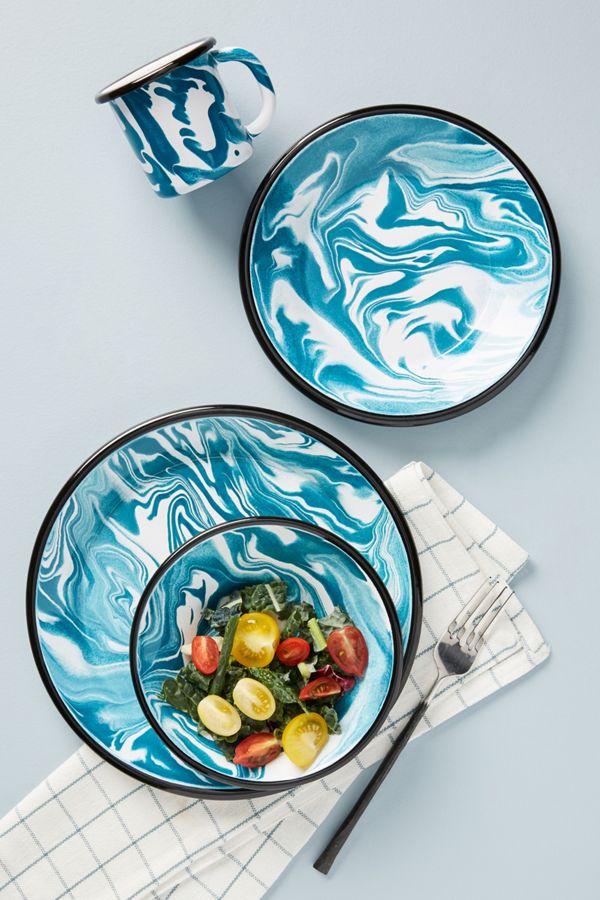Swirled Palette Dinner Plate Anthropologie